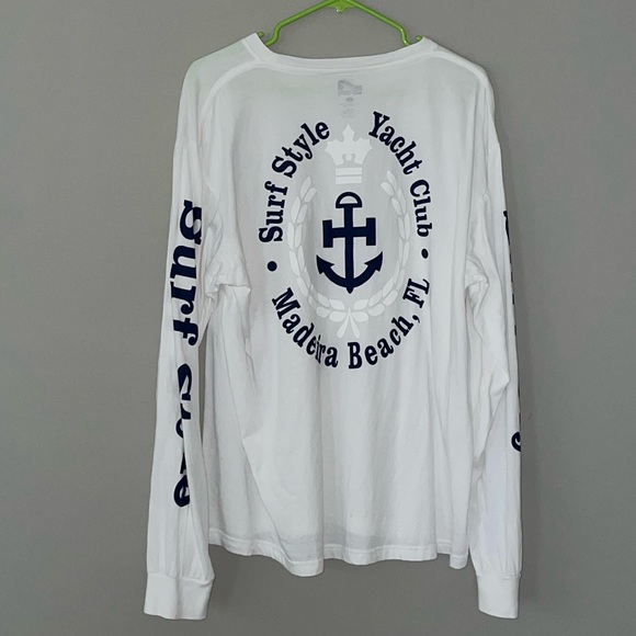 Large White Madeira Beach Long Sleeve - Picture 2 of 3